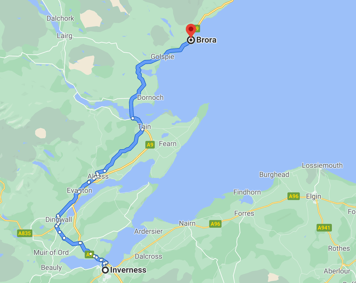 day 1 route